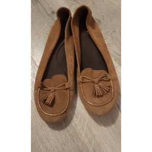 Crocs Women's 11 Loafer Walnut Taupe Triple Comfort